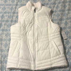 Thick White Vest, Small Sizes 4-6